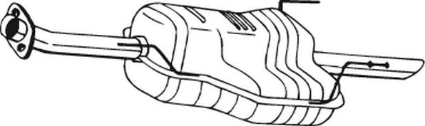 Bosal 185455 - OPEL ASTRA G