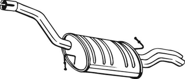Bosal 233-145 - KLUSINĀTĀJS 233-145 VW