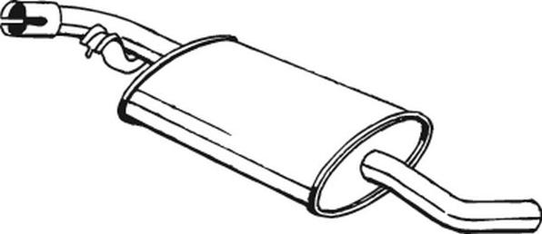 Bosal 233-741 - 18252 KLUSINĀTĀJS 233-741