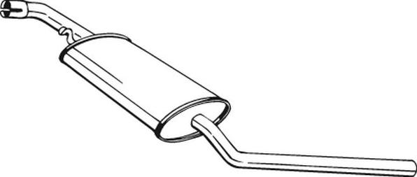 Bosal 281-241 - 22601 KLUSINĀTĀJS 281-241