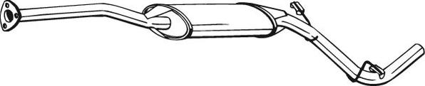 Bosal 282-755 - 21486 KLUSINĀTĀJS 282-755