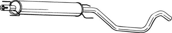 Bosal 285423 - KLUSINĀTĀJS 285-423 OPEL