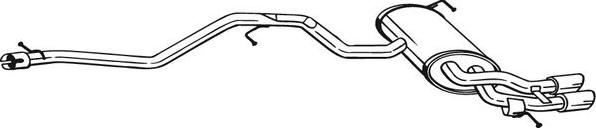 Bosal 286-363 - KLUSINĀTĀJS 286-363 VW