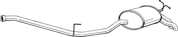 Bosal 287-087 - KLUSINĀTĀJS 287-087 RS