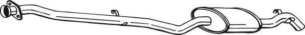 Bosal 287181 - 21760 KLUSINĀTĀJS 287-181