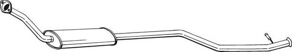 Bosal 292-031 - 72182 KLUSINĀTĀJS 292-031