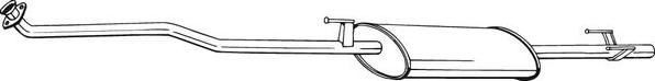 Bosal 294217 - 21957 KLUSINĀTĀJS 294-217