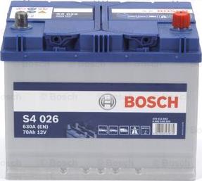BOSCH 0092S40260 - 70Ah 630A AKUMUL