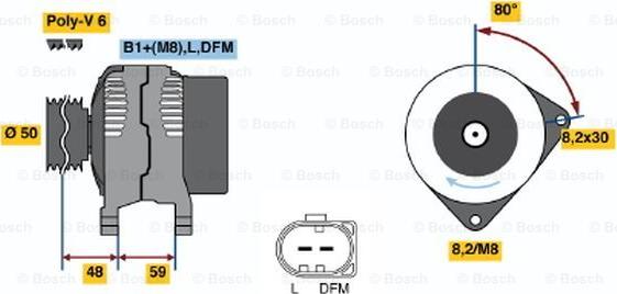 BOSCH 0.986.045.310 -