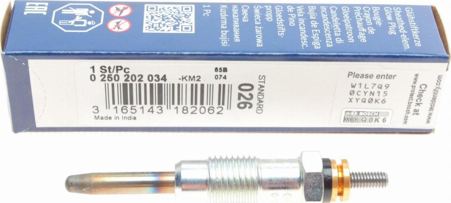 BOSCH 0 250 202 034 -