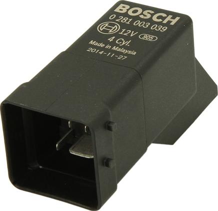 BOSCH 0281003039 - KVĒLSVEČU RELEJS 0