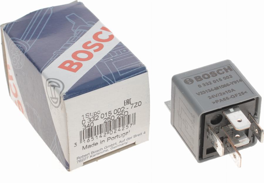 BOSCH 0332015002 - RELEJS 0 332