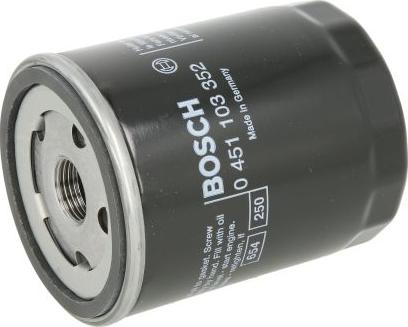 BOSCH 0451103352 - Eļļas filtrs