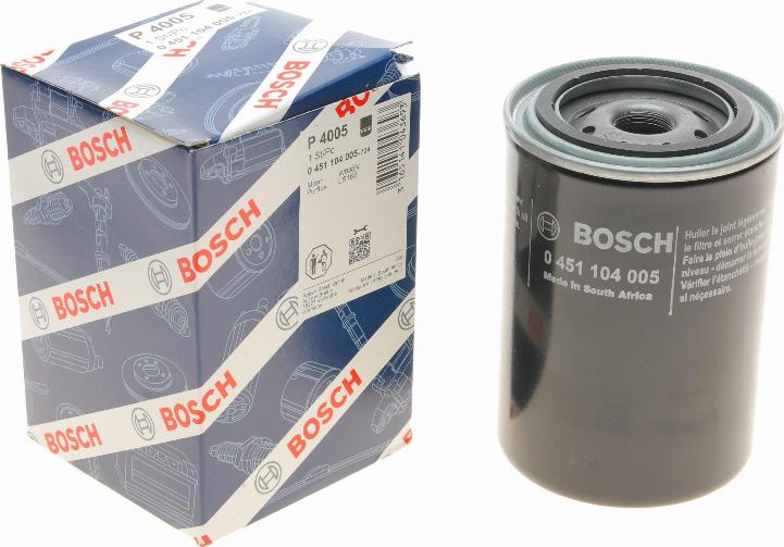 BOSCH 0451104005 - Eļļas filtrs