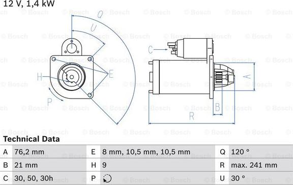 BOSCH 0 986 014 900 -