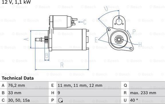 BOSCH 0 986 018 200 -