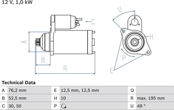 BOSCH 0 986 020 220 -