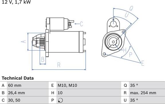 BOSCH 0 986 021 330 -