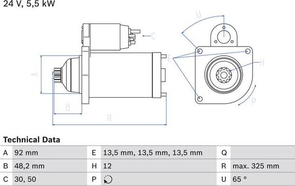 BOSCH 0 986 021 480 -