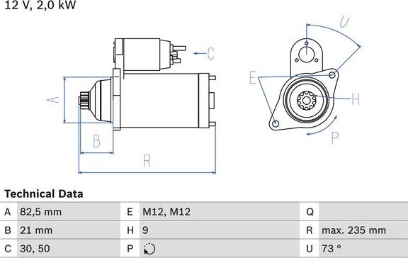 BOSCH 0 986 021 630 -