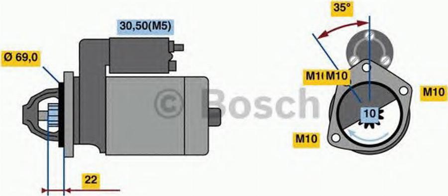 BOSCH 0 986 023 870