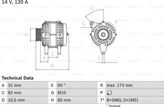 BOSCH 0.986.038.180 -