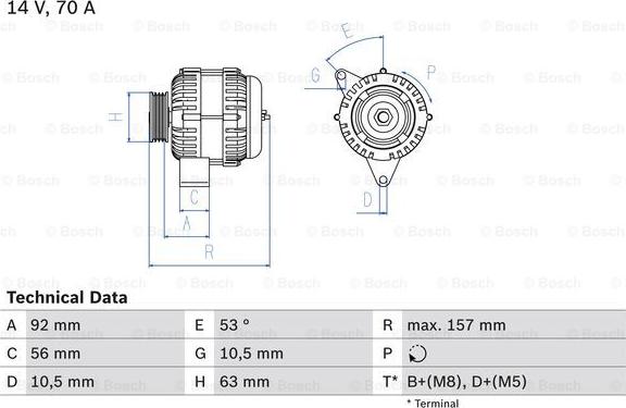 BOSCH 0 986 039 760 -