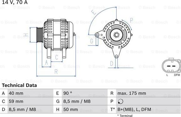 BOSCH 0 986 041 910 -