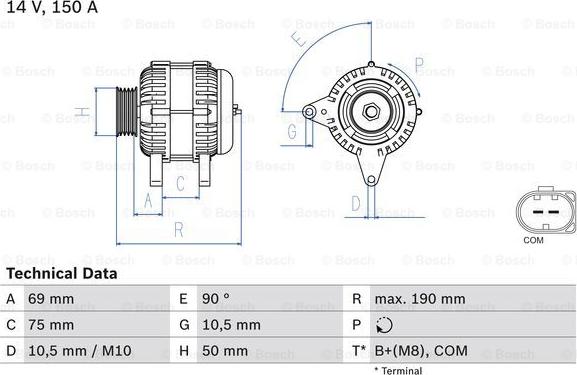 BOSCH 0 986 046 220 -