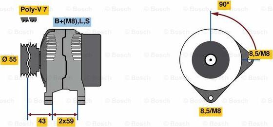 BOSCH 0 986 081 220 -