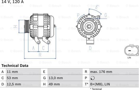 BOSCH 0 986 082 220 -