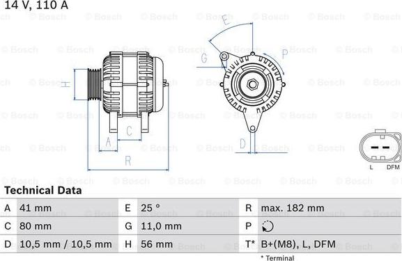 BOSCH 0 986 082 320 -