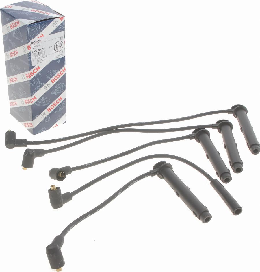 BOSCH 0986356731 - SVEČVADU KOMPLEKTS B731