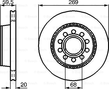 Textar 92068400 - Auto Part