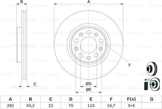 BOSCH 0986479D99 - Auto Part