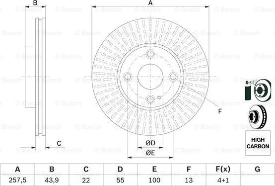 BOSCH 0 986 479 E56 -
