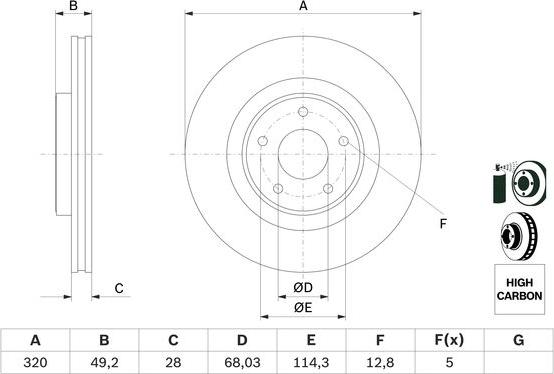 BOSCH 0986479F33
