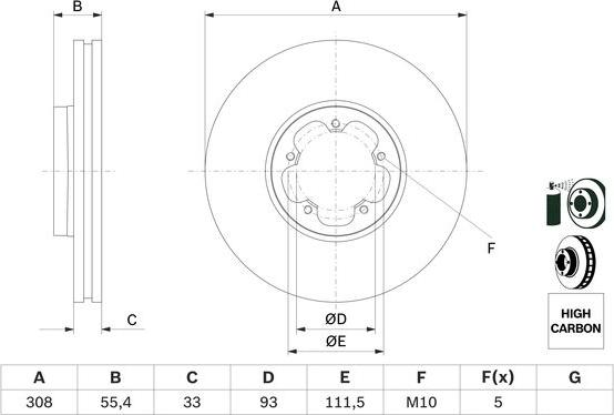 BOSCH 0986479F46 - Auto Part