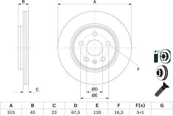 BOSCH 0986479F53