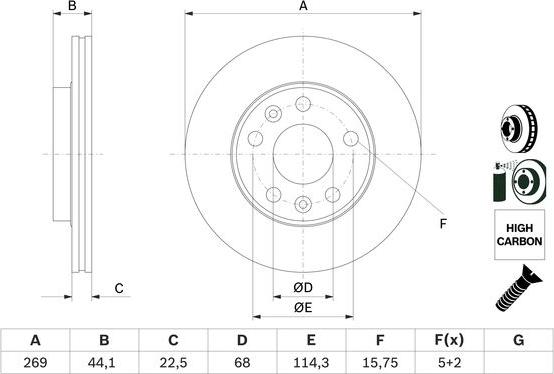 BOSCH 0 986 479 F65
