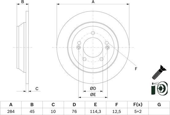 BOSCH 0986479G28