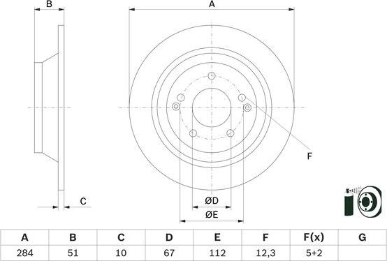 BOSCH 0986479H11 - Auto Part