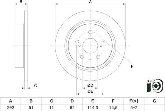 BOSCH 0986479H27 - Auto Part