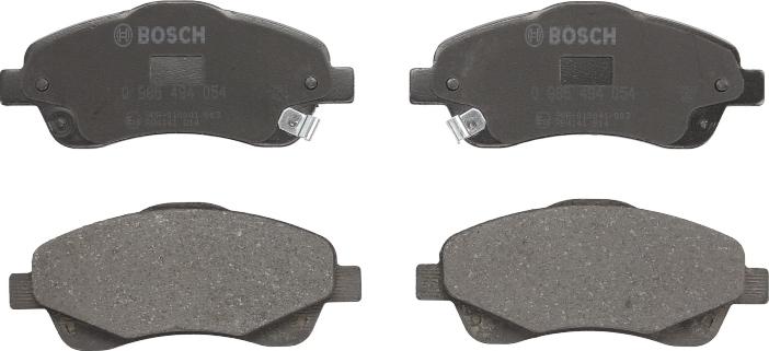 BOSCH 0986494054 - FDB1648 BREMŽU UZLIKAS