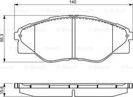 Textar 2524601 - Auto Part