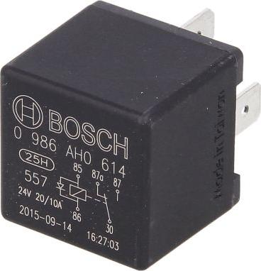 BOSCH 0986AH0614 - RELEJS 24V 20A