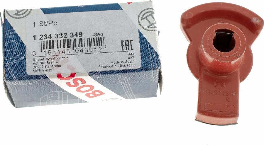 BOSCH 1234332349 - SADALĪTĀJA ROTORS 1