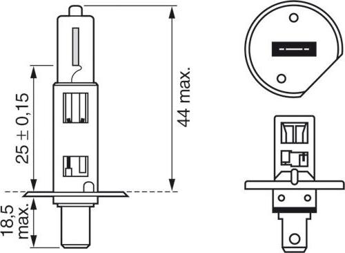 BOSCH 1987301088 - Kvēlspuldze, Tālās gaismas