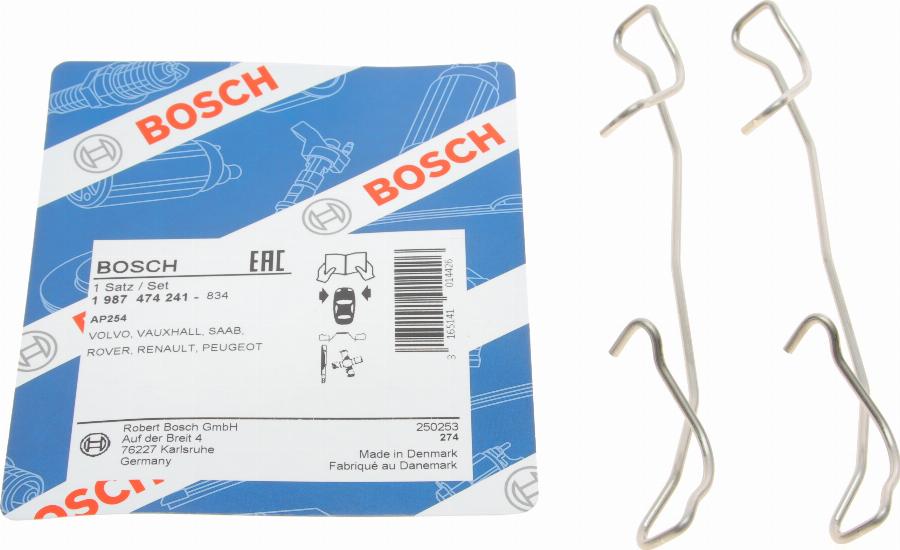 BOSCH 1987474241 - Piederumu komplekts, Disku