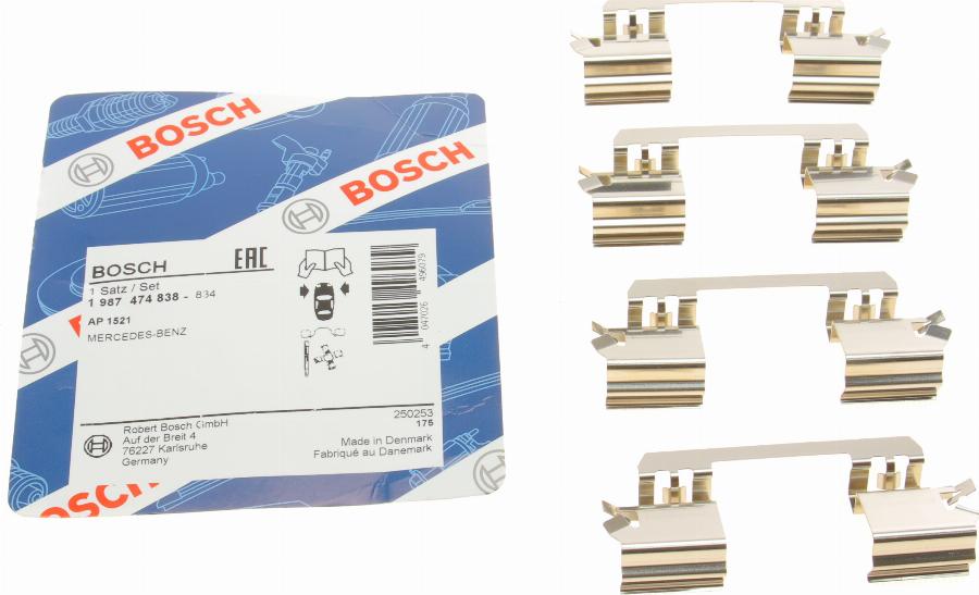 BOSCH 1987474838 - Piederumu komplekts, Disku